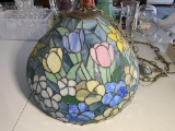 Stained Glass Hanging Light