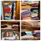 Huge Closet Cleanout of Single & Double Bed Blankets / Bedspreads.  See Photos