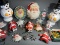Large lot of Vintage Christmas Items - Blow Mold and More