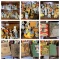 Group of Figurines & Vintage Books.  See Photos.