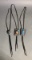 3 Sterling Silver Bolo Neckties