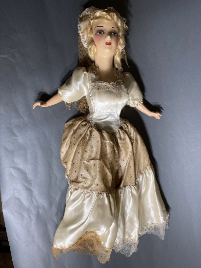 Large Sized Antique Doll of a Lady