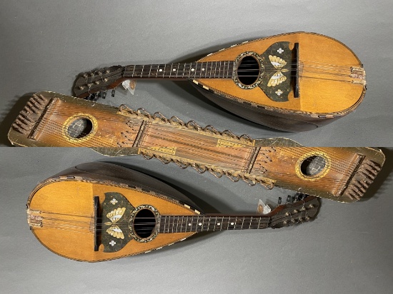 2 Vintage Stringed Musical Instruments