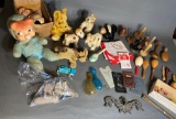 Old Stuffed animals, toys and more lot