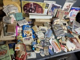 Large lot of assorted vintage ephemera and more