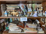 Two Shelf Lots Miniatures, Vintage Cookbooks