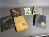 Group lot of vintage yearbooks