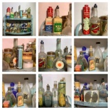 Vintage Miniature Perfume Bottles & Toiletries