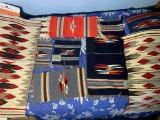 Chimayo Blanket Group Hand Woven