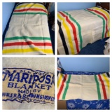 Wool Blanket by Mariposa.  See Photos