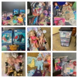 Group of Newer & Vintage Doll Clothes & Barbie Clothes