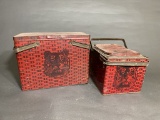 2 Antique Tiger Chewing Tobacco Tins