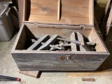 Antique Tool box and contents