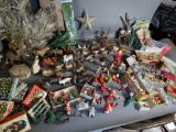 Very Large Lot of Antique Christmas Items