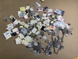 Huge lot of vintage mostly sterling silver charms