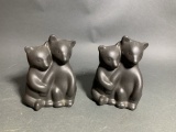 Pigeon Forge Pottery Cats