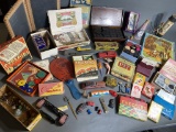 Large lot of Antique toys, games, nice graphics