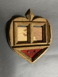 Chip Carved Tramp Art Picture Frame