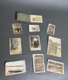 Group of RPPC Photo Postcards, photos boating