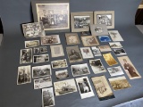 Large lot of assorted antique photographs