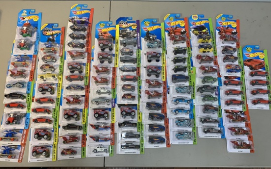 Large Group of Hot Wheels