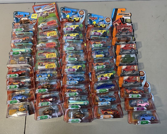 Group of Disney Pixar Cars & Matchbox Cars