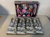 Monster High Dolls - Dot Dead Gorgeous Draculaura, Abbey Bominable, Ghoulia Yelps, (4) Frankie Stein