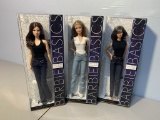 3 Black Label Barbie Basics Dolls - Model 14, 07,02