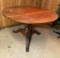 Antique Dining Table with Round Top