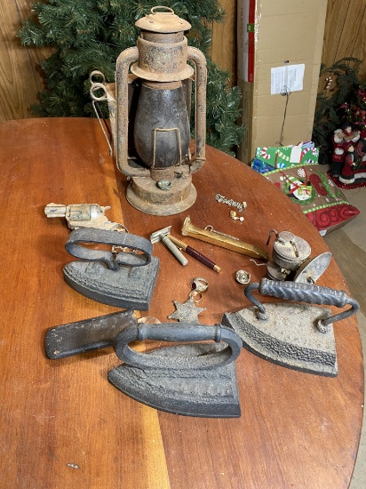 Group Lot of Better Antique Primitives, Toys and More