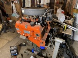 8-Cylinder Chevy Motor on Engine Stand