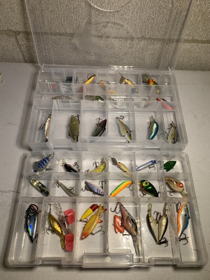 Great Group of Hard Bait Lures - Cordell, Rapala Shakespeare & More