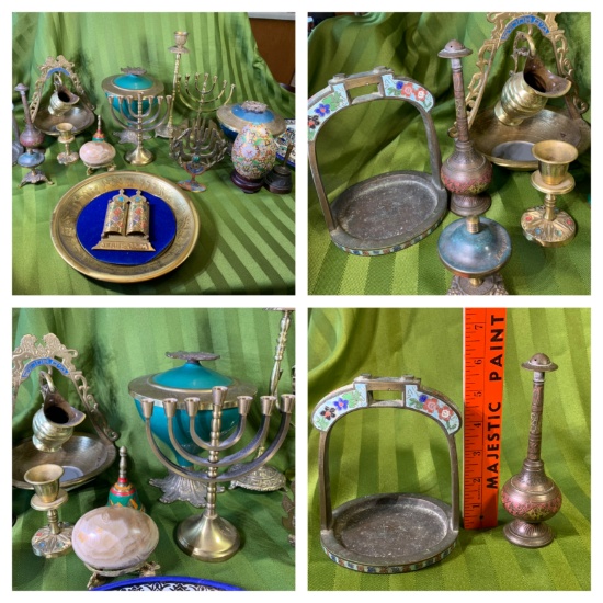 Great Group of Jewish Religious Items