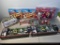 Group lot of Assorted Toys in packaging - Hess, Brett Favre Football, Disney Cars, Transformers