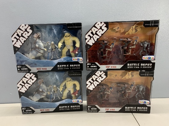 Star Wars Battle Packs - Hoth Patrol & Strap Attack