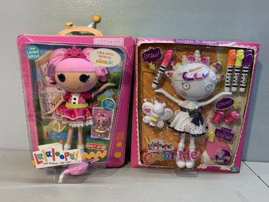Lalaloopsy Sew Limited Edition Jewel Sparkles Doll & Lalaloopsy Color Me Doll