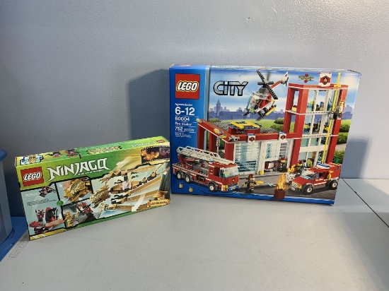 Lego City Set & Lego Ninjago Masters of Spinjitzu Set