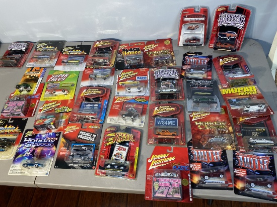 Large Lot Diecast Cars Johnny Lightning, Cars, Hots and more