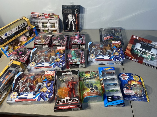 Large Lot of Toys in Packaging