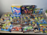 Group lot of assorted toys - Skylanders, Transformers, Air Hogs RC, Hot Wheels etc