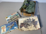 Group lot of vintage models and more
