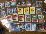 Group of older collectible sports cards - baseball