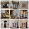 Battery Operated Clock, Candle Holders, Dollies, Roman Inc. Angel Statues & More