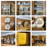 Kitchen Clean Out - Great Collection of  Earthenware, WALBRZYCH Made in Poland China,