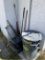 Yard Tools, Garbage Cans