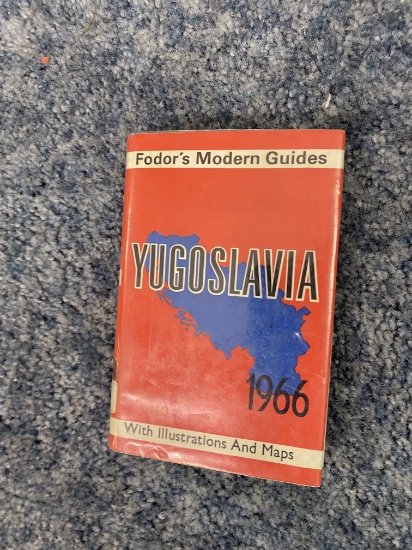 1966 Yugoslavia Tour Guide Book