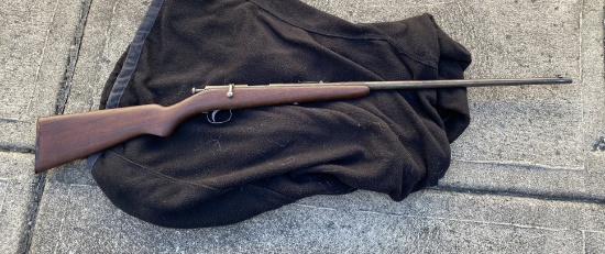 Vintage Remington Model 33 Single Shot 22 Cal Rifle