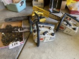 3 Chainsaws and Chain including Stihl