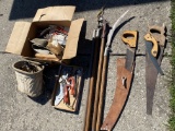 Large Lot Vintage Tree Trimming Arborist Tools