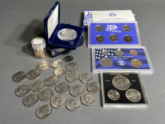 Group Lot of Coins including Silver Bullion